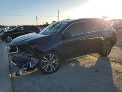 Salvage cars for sale at Oklahoma City, OK auction: 2019 Acura MDX Advance