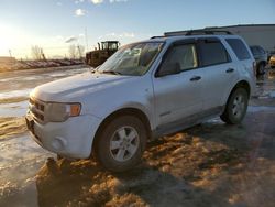 Salvage cars for sale at Rocky View County, AB auction: 2008 Ford Escape XLT