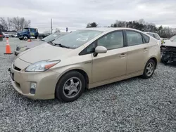 Salvage cars for sale from Copart Mebane, NC: 2010 Toyota Prius