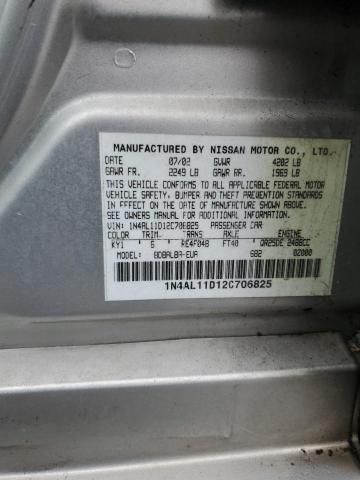 2002 Nissan Altima Base