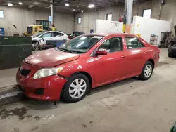 2009 Toyota Corolla Base en venta en Blaine, MN