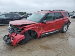 Salvage cars for sale at Harleyville, SC auction: 2022 Ford Explorer XLT