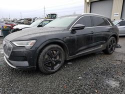 Salvage cars for sale at Eugene, OR auction: 2019 Audi E-TRON Premium Plus