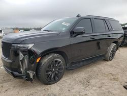 Salvage cars for sale at Houston, TX auction: 2023 Cadillac Escalade Sport