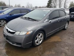 Honda salvage cars for sale: 2010 Honda Civic LX-S