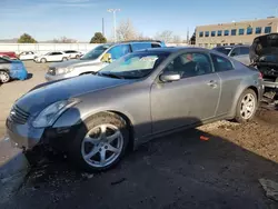 2006 Infiniti G35 en venta en Littleton, CO