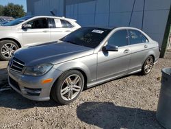 Salvage cars for sale from Copart Apopka, FL: 2014 Mercedes-Benz C 250