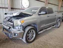 Salvage cars for sale at Houston, TX auction: 2017 Toyota Tundra Crewmax SR5