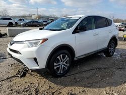 Salvage cars for sale at Louisville, KY auction: 2018 Toyota Rav4 LE