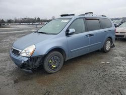 KIA salvage cars for sale: 2012 KIA Sedona LX