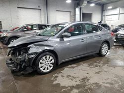 Nissan salvage cars for sale: 2018 Nissan Sentra S