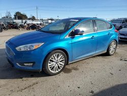 Ford Focus Titanium salvage cars for sale: 2015 Ford Focus Titanium