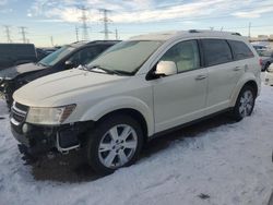 Salvage cars for sale at Elgin, IL auction: 2012 Dodge Journey Crew