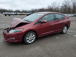 Salvage cars for sale at Ellwood City, PA auction: 2010 Honda Insight EX