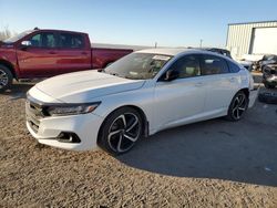 Salvage cars for sale at Albuquerque, NM auction: 2021 Honda Accord Sport