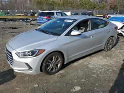 Salvage cars for sale at Waldorf, MD auction: 2018 Hyundai Elantra SEL