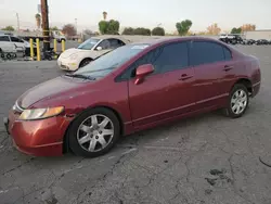 Salvage cars for sale at Colton, CA auction: 2007 Honda Civic LX