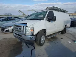 Salvage cars for sale at Kansas City, KS auction: 2012 Ford Econoline E350 Super Duty Van