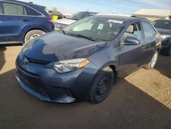 2016 Toyota Corolla L en venta en Brighton, CO