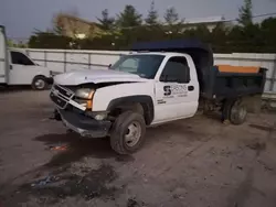 Salvage trucks for sale at Elgin, IL auction: 2007 Chevrolet Silverado C3500