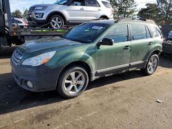 Salvage cars for sale at Denver, CO auction: 2014 Subaru Outback 2.5I