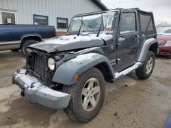 Jeep Wrangler Sport salvage cars for sale: 2010 Jeep Wrangler Sport