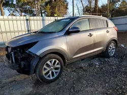 Salvage cars for sale at Hampton, VA auction: 2015 KIA Sportage LX