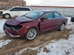 Salvage cars for sale at Rapid City, SD auction: 2015 Chrysler 200 C