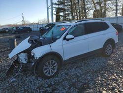 Volkswagen salvage cars for sale: 2019 Volkswagen Tiguan SE