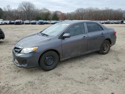 Toyota Corolla salvage cars for sale: 2012 Toyota Corolla Base