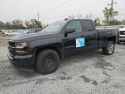 Salvage cars for sale at Riverview, FL auction: 2018 Chevrolet Silverado C1500 Custom