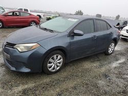 Toyota salvage cars for sale: 2016 Toyota Corolla L