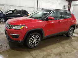 Jeep salvage cars for sale: 2018 Jeep Compass Latitude