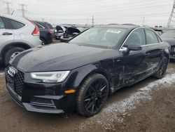 Salvage cars for sale at Elgin, IL auction: 2017 Audi A4 Premium Plus