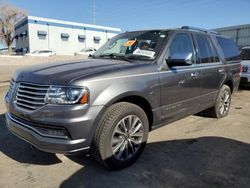 Lincoln Navigator salvage cars for sale: 2017 Lincoln Navigator Select