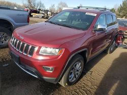 Salvage cars for sale at Littleton, CO auction: 2014 Jeep Grand Cherokee Limited