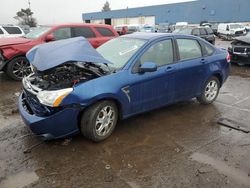 Vehiculos salvage en venta de Copart Woodhaven, MI: 2008 Ford Focus SE