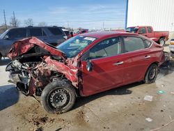 Salvage cars for sale at Lawrenceburg, KY auction: 2014 Nissan Sentra S