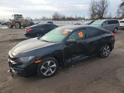 Salvage cars for sale at London, ON auction: 2019 Honda Civic LX