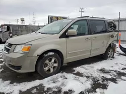 Salvage cars for sale at Chicago Heights, IL auction: 2009 Dodge Grand Caravan SXT