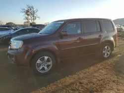 Salvage cars for sale at San Martin, CA auction: 2014 Honda Pilot EXL