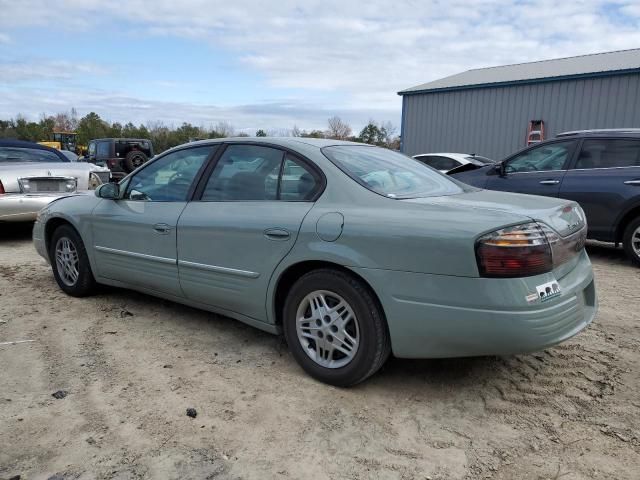 2005 Pontiac Bonneville SE