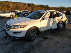 Salvage cars for sale at Florence, MS auction: 2012 Honda Crosstour EXL