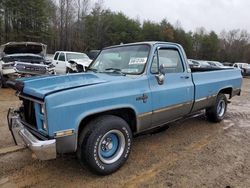 Salvage cars for sale at Chatham, VA auction: 1986 Chevrolet C10