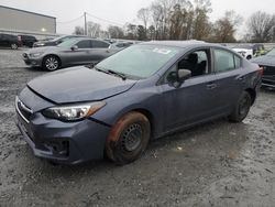 Salvage cars for sale from Copart Gastonia, NC: 2017 Subaru Impreza