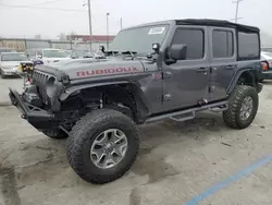 Jeep Vehiculos salvage en venta: 2019 Jeep Wrangler Unlimited Rubicon