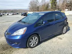 Salvage cars for sale at Concord, NC auction: 2010 Honda FIT Sport