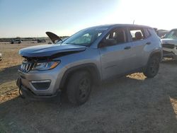 Salvage cars for sale at San Antonio, TX auction: 2018 Jeep Compass Sport