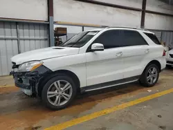 Salvage Cars with No Bids Yet For Sale at auction: 2015 Mercedes-Benz ML 350 4matic