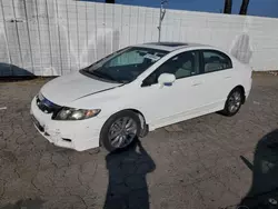 Salvage cars for sale from Copart Van Nuys, CA: 2009 Honda Civic EX